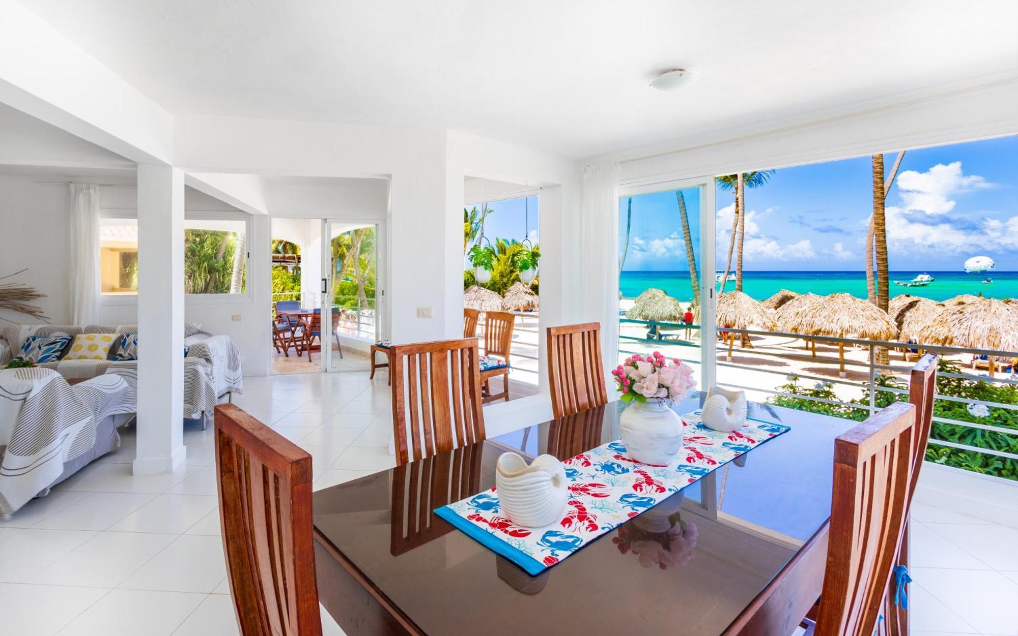 Prime Ocean View Punta Cana Apartments - 3-Bedroom Getaway With Private Terrace On Bavaro Beach Exterior foto