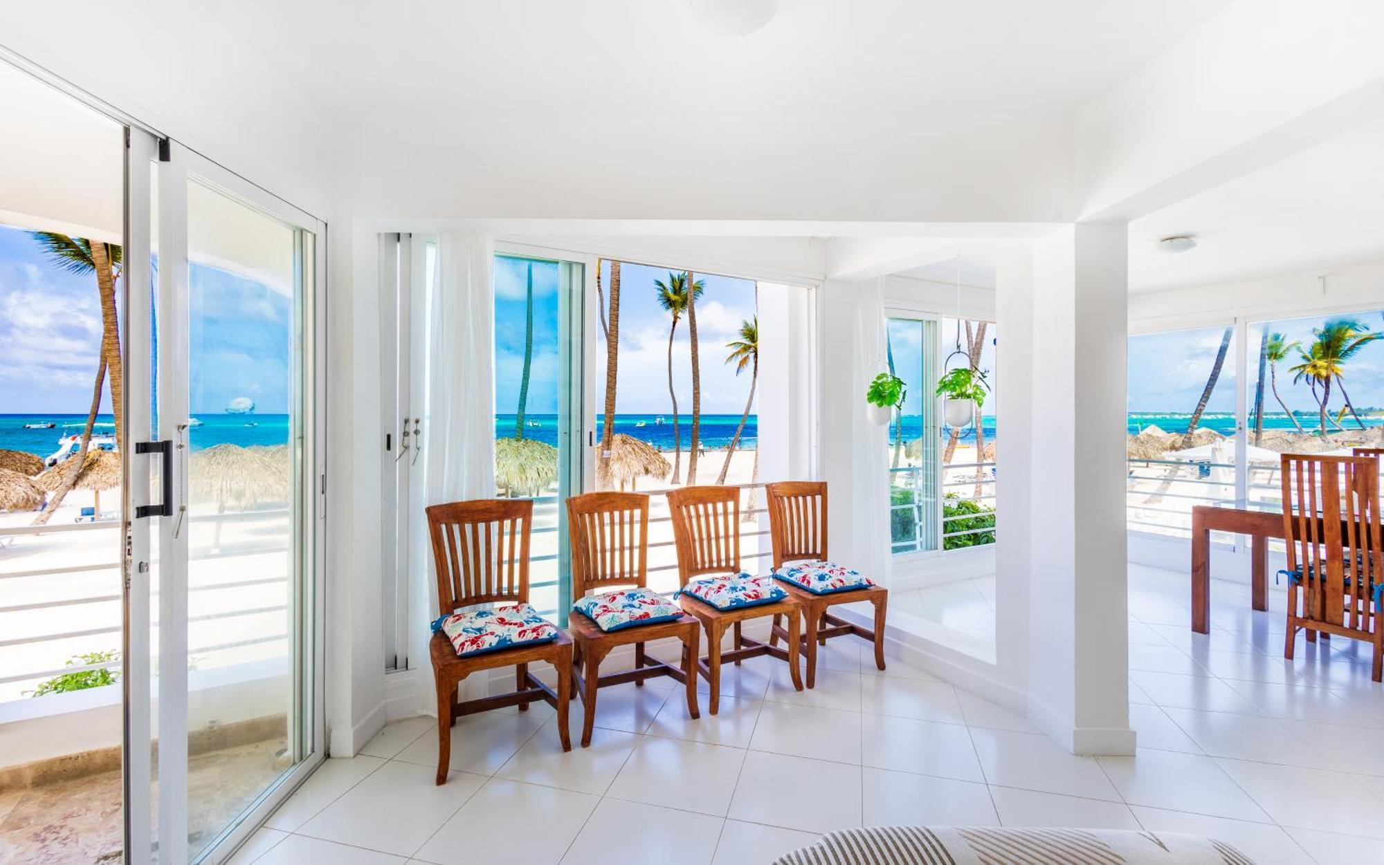 Prime Ocean View Punta Cana Apartments - 3-Bedroom Getaway With Private Terrace On Bavaro Beach Exterior foto